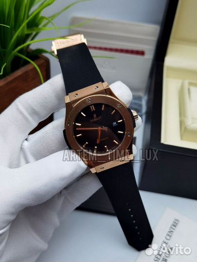 Мужские часы Hublot Classic Fusion Gold