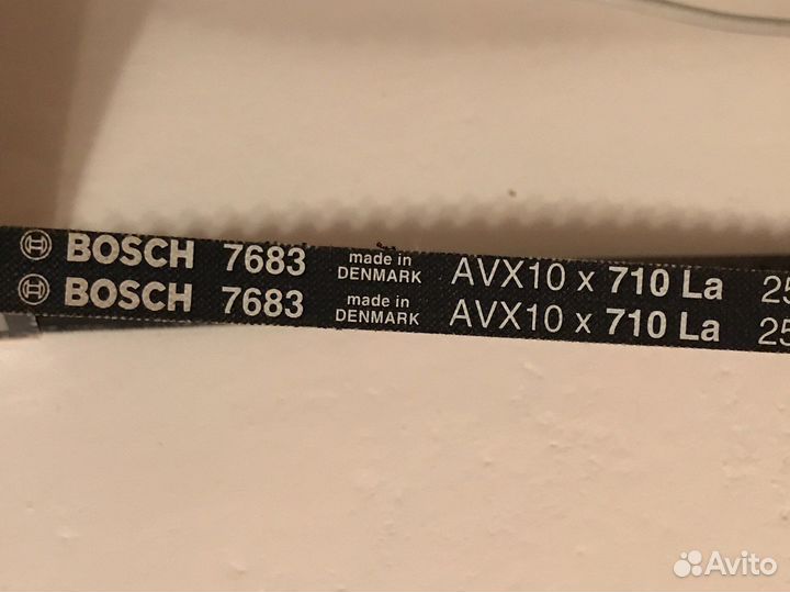 Новый. Ремень генератора клиновой Bosch (Ваз 2108)