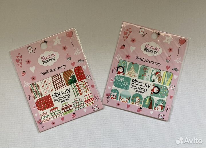 Слайдеры для ногтей/ дизайн/ маникюр/ наклейки