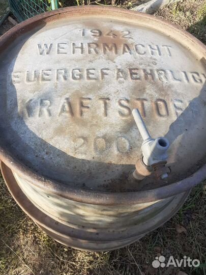 Бочка металлическая 200л