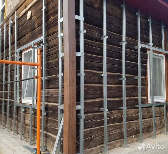 Монтаж сайдинга фасадные работы