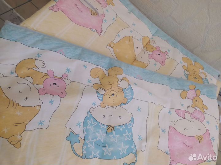 Бортики в кроватку