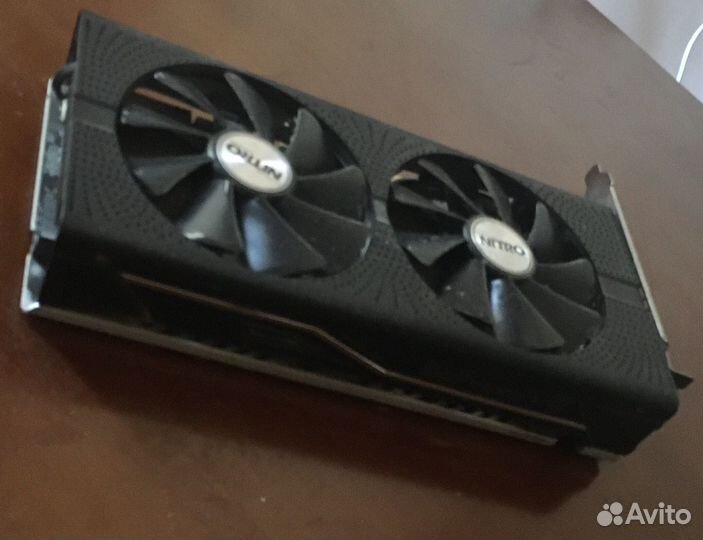 Видеокарта AMD sapphire RX 580 nitro 8gb