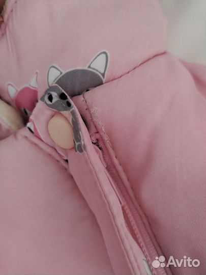 Комбинезон трансформер зимний для новорождённого