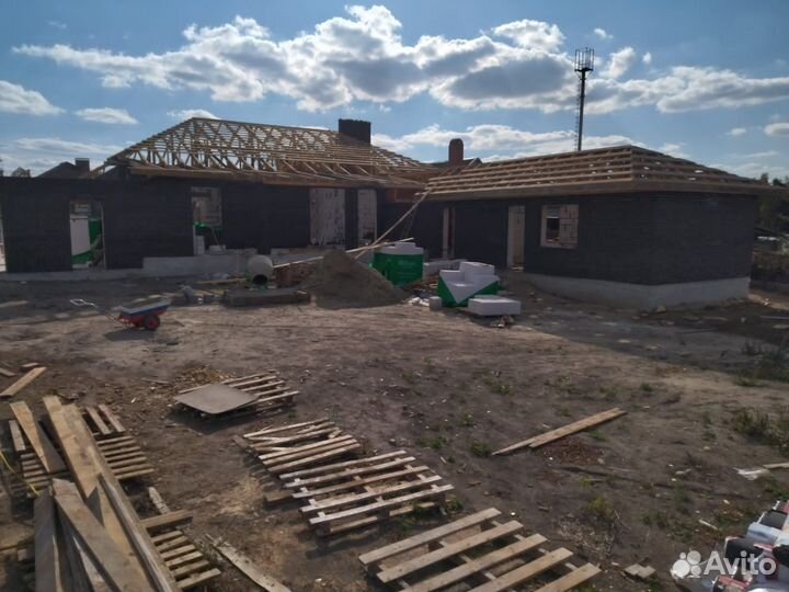 Крыша кровельные работы