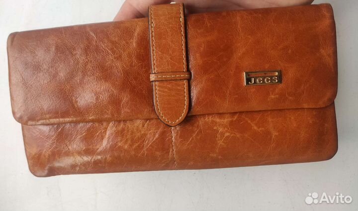 Кошелек кожаный женский jccs