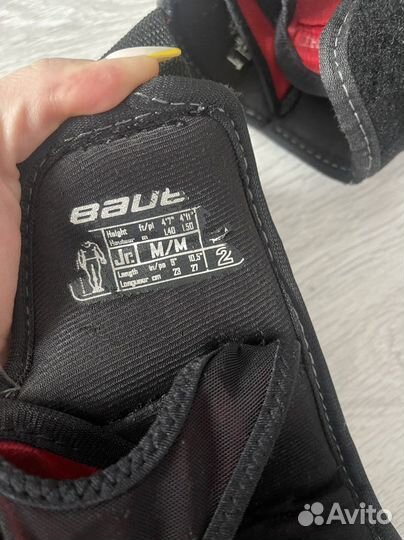 Налокотники хоккейные bauer