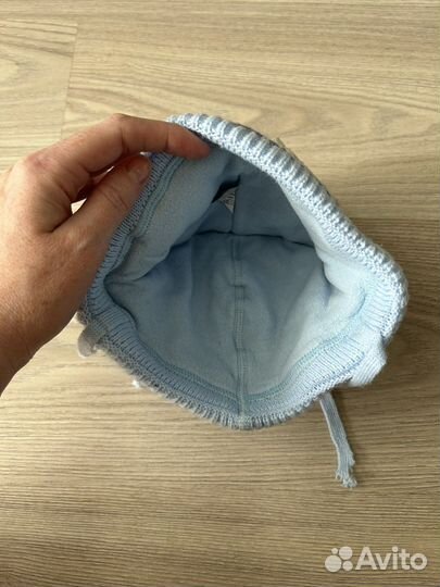 Шапка зимняя для малыша 42-44