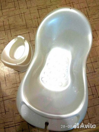 Детская ванна и горшок