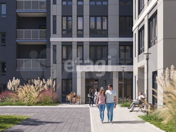 2-к. квартира, 46,2 м², 6/8 эт.