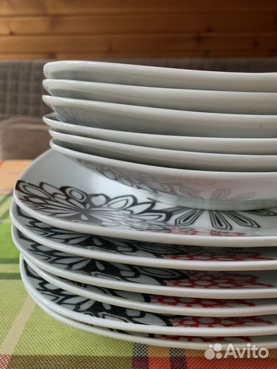 Набор тарелок 6 персон