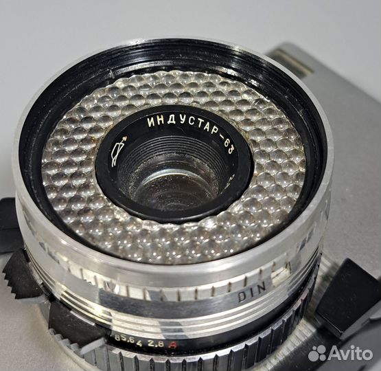 Фотоаппарат Зоркий 10 с фотовспышкой, СССР