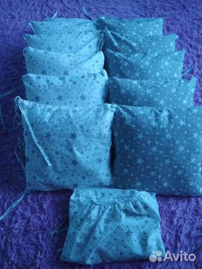 Бортики в кроватку