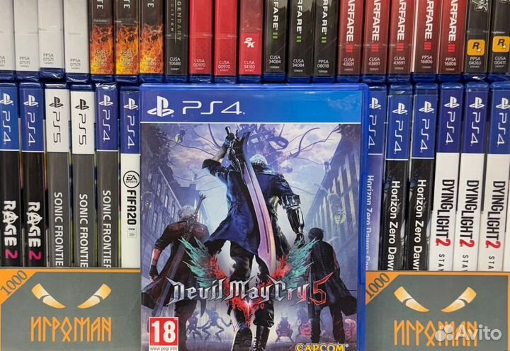 Игры PS4 Devil may cry 5