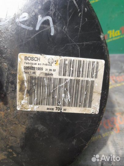 Вакуумный усилитель тормозов Citroen C5