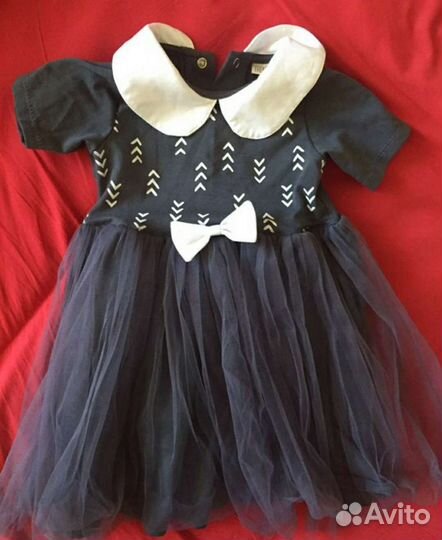 Платье для девочки 74 80