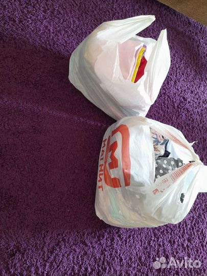 Вещи пакетом на девочку