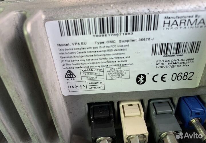 Монитор+Центральная панель на Jeep Grand Cherokee