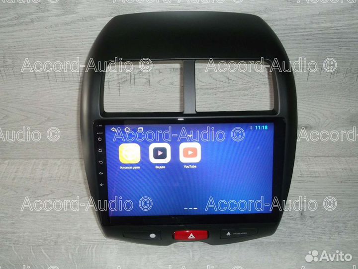 Магнитола Mitsubishi ASX Android GPS WiFi