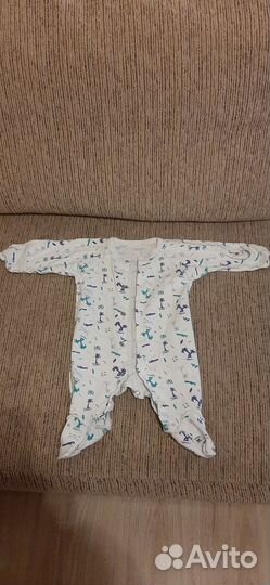 Пакет вещей на мальчика от1до3 месяцев