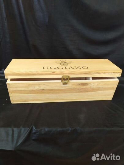 Деревянная коробка для вина