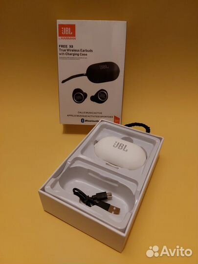 JBL free X8 беспроводные наушники новые
