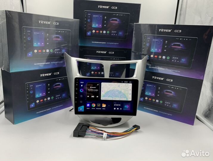 Магнитола на андройде Teyes 4/64 для Hyundai