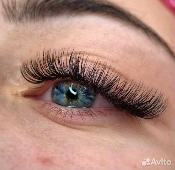 Наращивание ресниц на дому