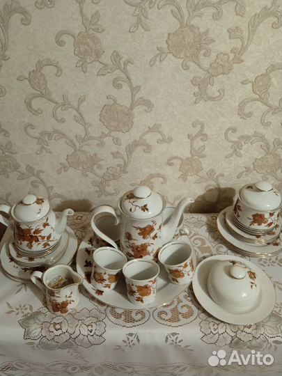 Чайный сервиз гдр JL menau