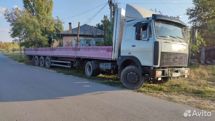 МАЗ 5432 с полуприцепом, 2000