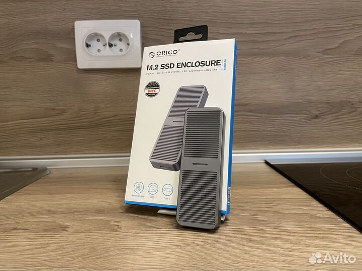 Внешний корпус/бокс для SSD M.2 NVMe Orico 20 Gbps