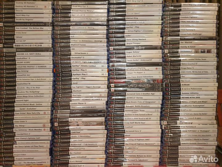 PS2 Игры Playstation 2 Лицензионные Коллекция