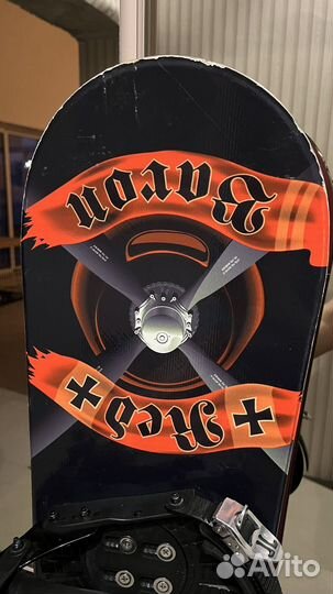 Сноуборд с креплениями 149