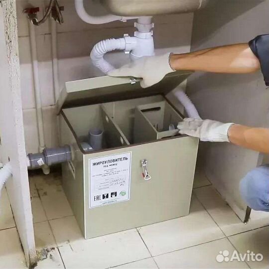 Чистка жироуловителя в Курске