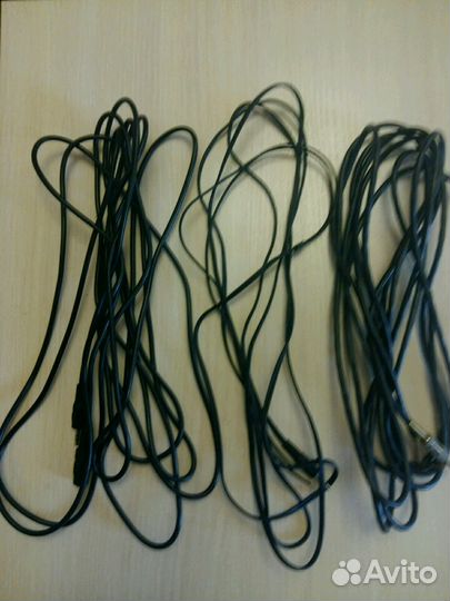 Аудио, видео, сетевые кабеля подключения