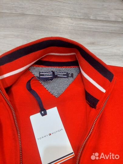 Кардиган мужской на молнии Tommy Hilfiger XL