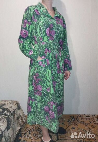 Халат фланелевый