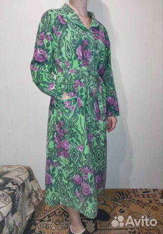 Халат фланелевый