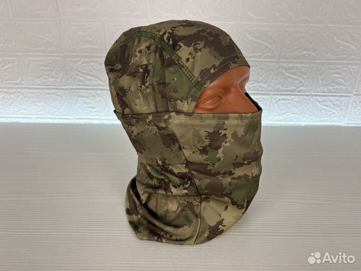 Балаклава тактическая мох, мультикам, хаки