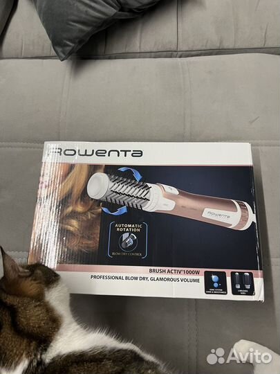 Фен щетка rowenta