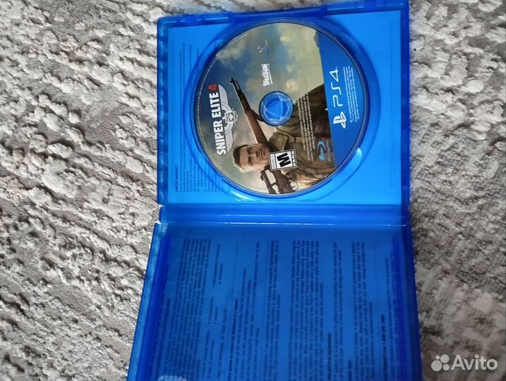 Игровые диски на ps4