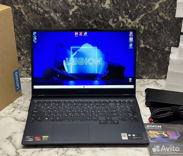New Lenovo Legion 2K 165Гц Ryzen 7 5800/RTX/SSD1.5