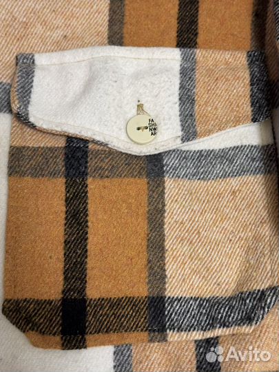 Рубашка в клетку женская 48-50