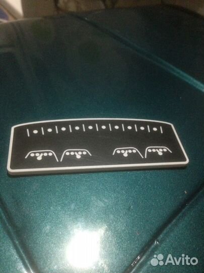 Приборная панель и номерной знак(Педальный москвич