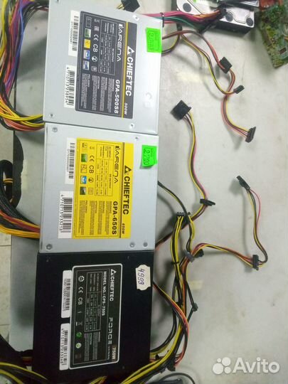 Блоки питания chieftec gpa-650s cps-750s gpa500s8