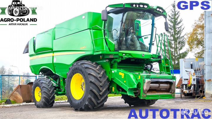 Комбайн John Deere S690, 2013