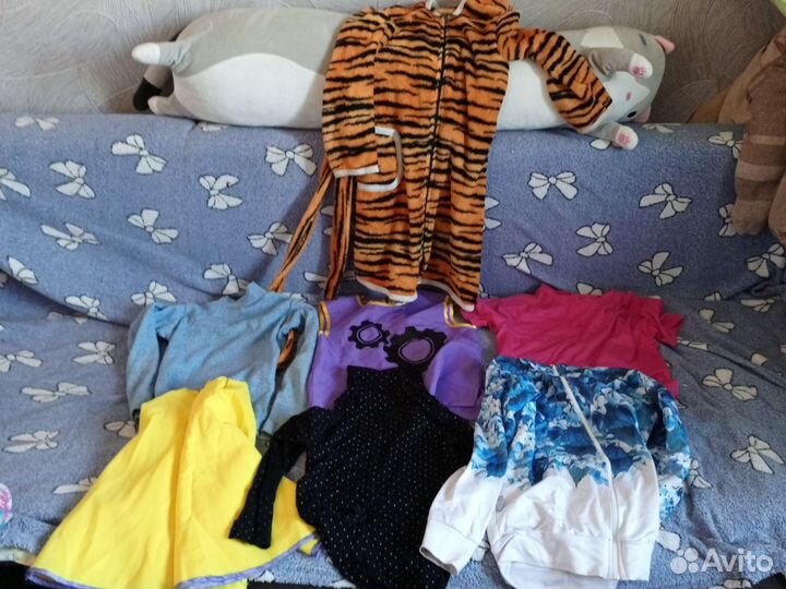 Вещи пакетом для девочки 4-6 лет