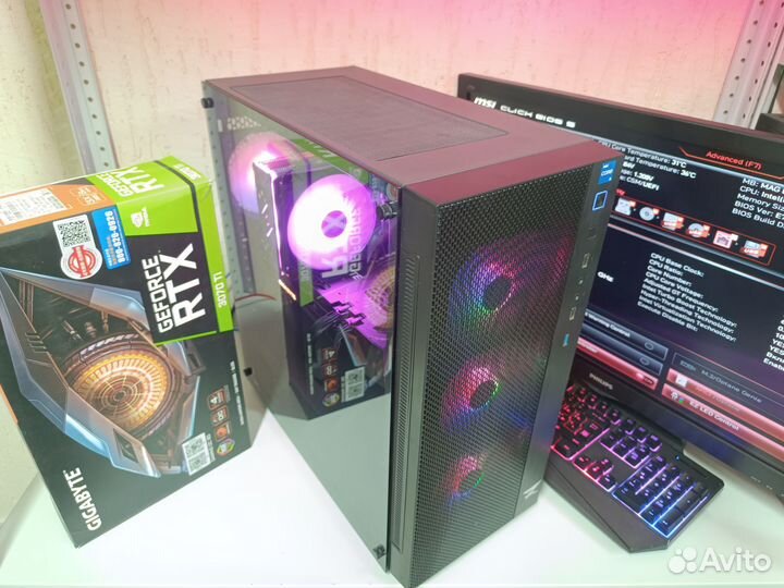 Игровой пк RTX3070 Ti, core i5, nvme, 1000hdd