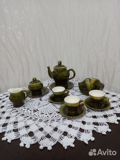 Кофейный сервиз керамика СССР