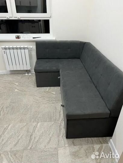 Кухонный диван из велюра от производителя